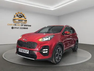 Used Kia Sportage GT-Line 177 HP (130 kW) 2018 Red SUV