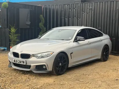 Used BMW 430 M Sport 2014 Yellow/silver Coupe