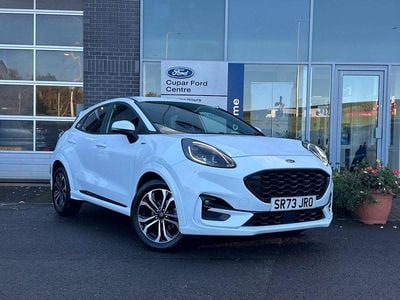 Used Ford Puma ST-Line 125 HP (91 kW) 2023 Frozen white Hatchback