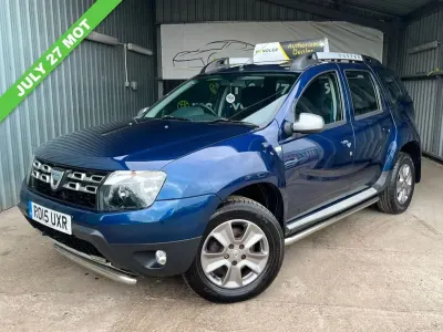 Used Dacia Duster Lauréate 110 HP (80 kW) 2015 Blue SUV