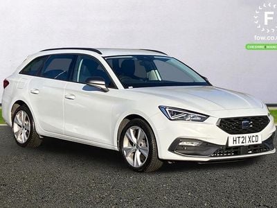Used Seat Leon FR 2021 White Estate