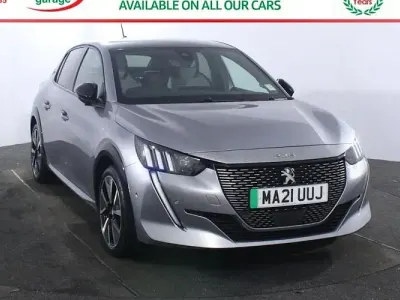 Used Peugeot e-208 Premium 100 kW (136 HP) 2021 Grey Hatchback