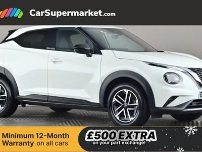 White Used 2024 Nissan Juke N-Connecta SUV | £15,397 (Fair price)