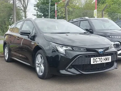 Second-hand Toyota Corolla 122 CP (89 kW) 2020 Negru Break