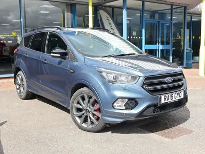 Used Ford Kuga ST-Line 150 HP (110 kW) 2019 Blue SUV