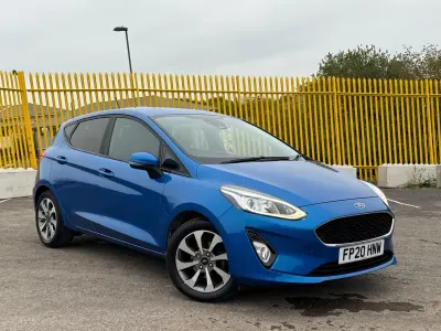 Used Ford Fiesta Trend 95 HP (69 kW) 2020 Blue Hatchback