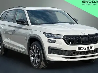 Used Skoda Kodiaq SportLine 200 HP (147 kW) 2023 Grey SUV