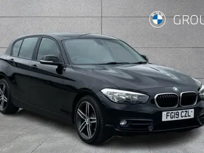 Used BMW 118 Sport Line 134 HP (98 kW) 2019 Black Hatchback