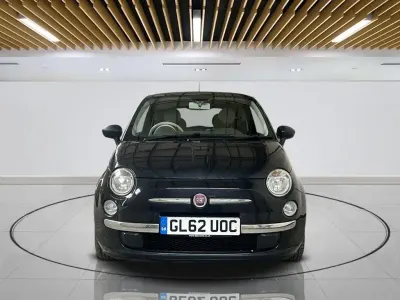 Używany Fiat 500 Lounge 85 KM (62 kW) 2013 Czarny Hatchback