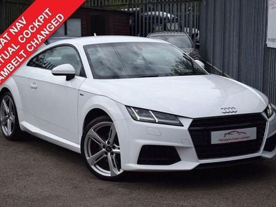 Used Audi TT S-Line 184 HP (135 kW) 2015 White Coupe