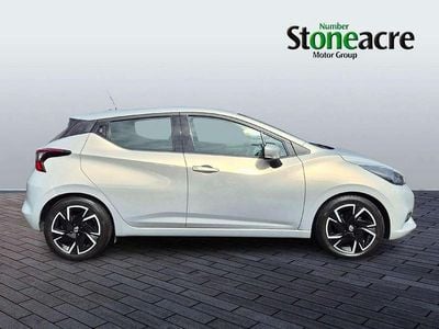 Used Nissan Micra Acenta 92 HP (67 kW) 2021 Silver Hatchback