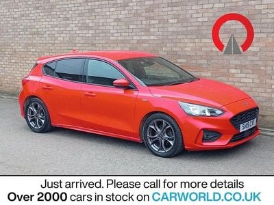 Used Ford Focus ST-Line 125 HP (91 kW) 2019 Red Hatchback
