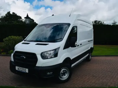 Used Ford Transit 130 HP (95 kW) 2023 White Van