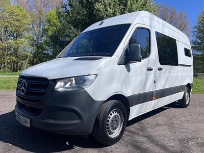 Begagnad Mercedes Sprinter 2019 Vit Van