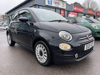 Used Fiat 500 Lounge 70 HP (51 kW) 2021 Black Hatchback