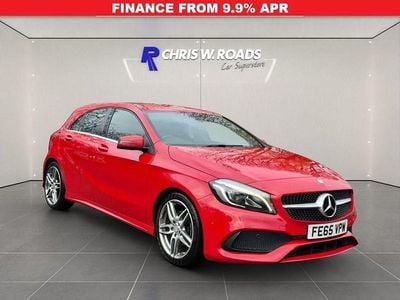 Used Mercedes A180 AMG Line Premium 109 HP (80 kW) 2015 Red Hatchback