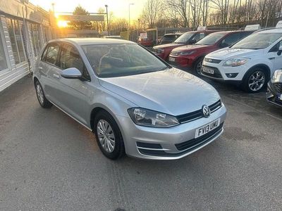 Used VW Golf VII S 105 HP (77 kW) 2013 Silver Hatchback