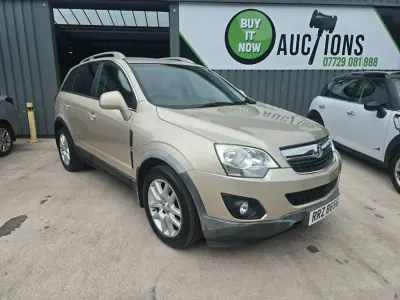 Used Vauxhall Antara 163 HP (119 kW) 2013 Yellow SUV