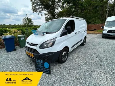 Used Ford Transit Custom 104 HP (76 kW) 2017 White Van