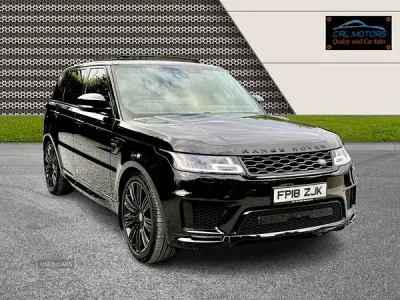 Used Land Rover Range Rover Sport Autobiography Dynamic 2018 Black SUV