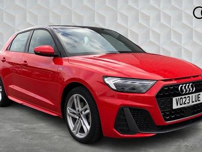 Used Audi A1 Sportback S-Line 150 HP (110 kW) 2023 Misano red Hatchback