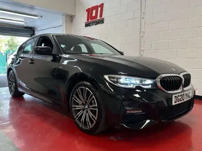 Begagnad BMW 330e M Sport 292 HK (214 kW) 2020 Svart Sedan