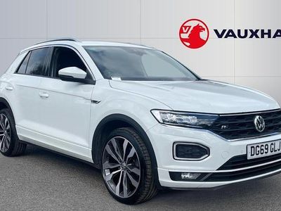 Used VW T-Roc R-line 116 HP (85 kW) 2019 White SUV