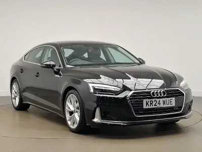 Used Audi A5 Sport 150 HP (110 kW) 2024 Black Hatchback
