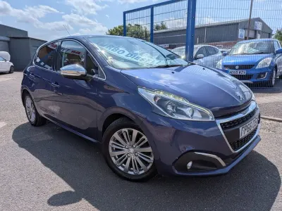 Used Peugeot 208 Allure 2016 Blue Hatchback