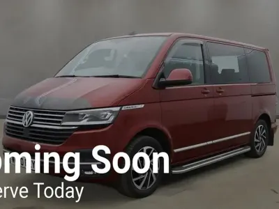 Used VW Caravelle Executive 150 HP (110 kW) 2020 Red Van