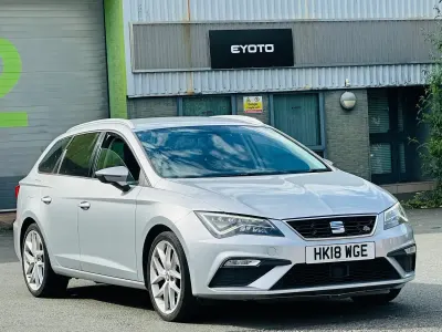 Used Seat Leon ST FR 125 HP (91 kW) 2018 Silver Estate