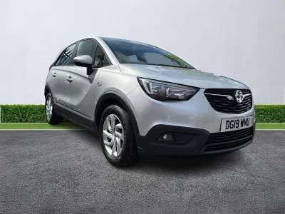 Used Vauxhall Crossland X 83 HP (61 kW) 2019 Silver SUV