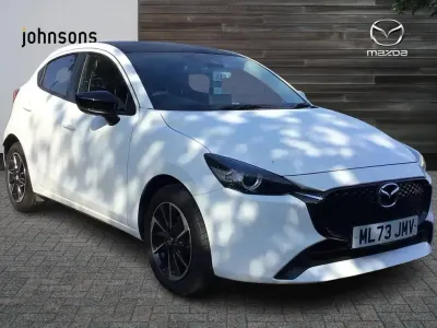 Used Mazda 2 Homura-Aka 116 HP (85 kW) 2023 White Hatchback
