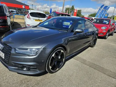 Used Audi A7 Black Edition 2014 Grey Hatchback