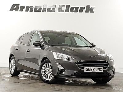 Used Ford Focus Titanium 125 HP (91 kW) 2018 Grey Hatchback