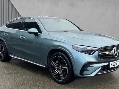 Used Mercedes GLC300 AMG Line Premium 269 HP (197 kW) 2025 Metallic paint verde silver Coupe