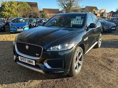 Black Used 2017 Jaguar F-Pace Supercharged SUV | £14,995 (Fair price)