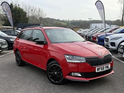 Used Skoda Fabia Monte Carlo 110 HP (80 kW) 2019 Red Estate