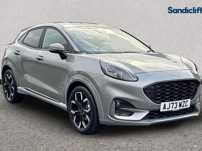 Silver Used 2024 Ford Puma Hatchback | £18,697 (Fair price)