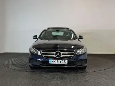 Used Mercedes E220 Premium 2018 Blue Sedan