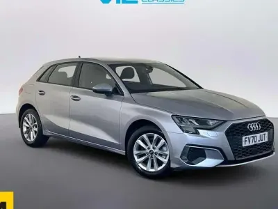 Used Audi A3 Sportback Advanced 150 HP (110 kW) 2020 Silver Hatchback