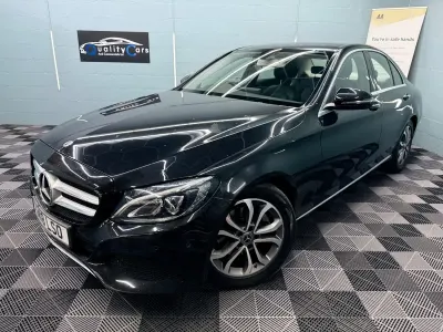 Used Mercedes C200 Premium 184 HP (135 kW) 2018 Black Sedan