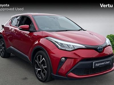 Used Toyota C-HR Design 122 HP (89 kW) 2021 Red SUV