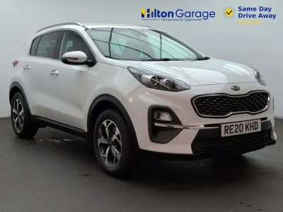 Used Kia Sportage 130 HP (95 kW) 2020 White SUV