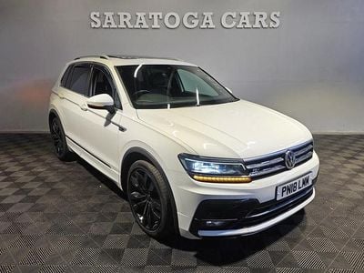 Used VW Tiguan R-line 150 HP (110 kW) 2018 White SUV