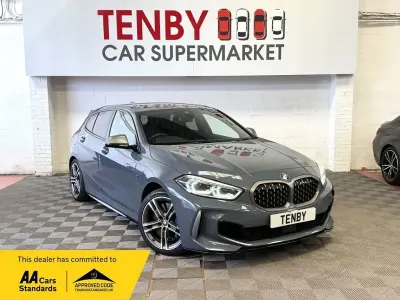 Used BMW M135 Sport Line 306 HP (225 kW) 2020 Grey Hatchback