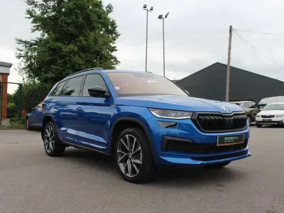 Used Skoda Kodiaq SportLine 147 HP (108 kW) 2023 Blue SUV