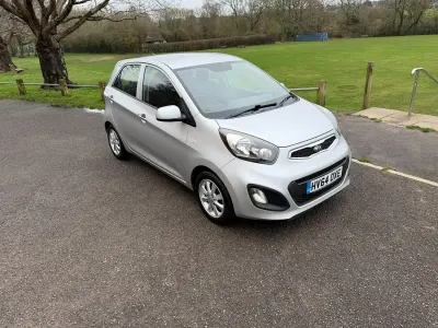 Second-hand Kia Picanto 68 CP (50 kW) 2014 Argintiu Hatchback