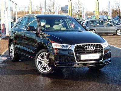 Black Used 2018 Audi Q3 S-Line SUV | £13,998 (Good price)