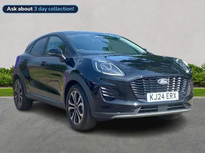 Used Ford Puma Titanium 2024 Black SUV